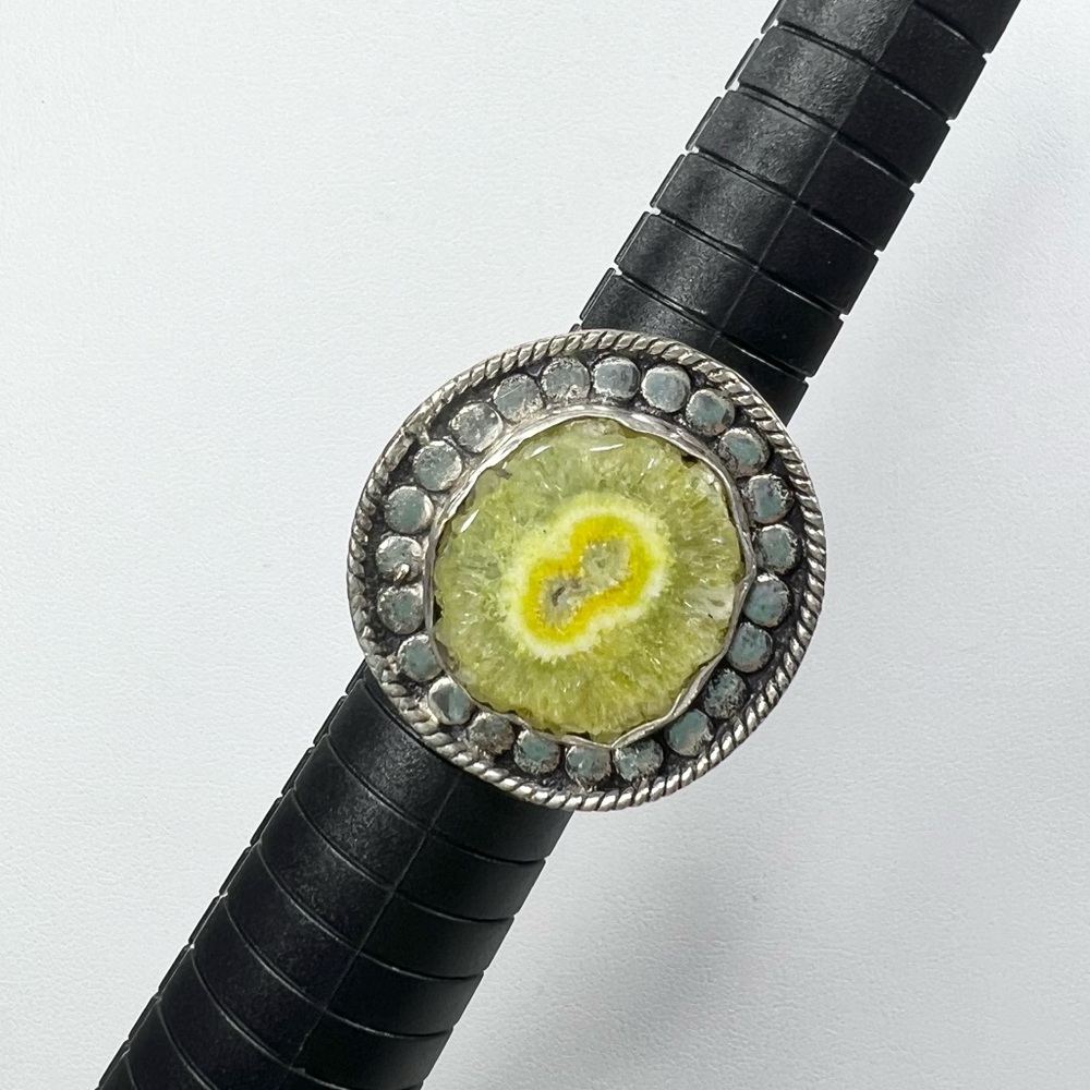 Solar Quartz Add On Item - Solar Ring Size 7.5 - image 1